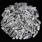 0.45lb Clear Quartz Crystal Points Natural Healing Crystals Tumbled Polished Bulk Stones for Meditation Yoga Chakra Reiki Balancing Crystal Therapy Gemstones Crystals 1.18”-1.96"