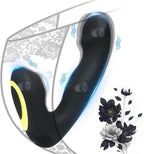 Adult Toys for Women Realistic Silicone Dick with Strong Suction Cup for Hands Free Thrusting Play - Black C42