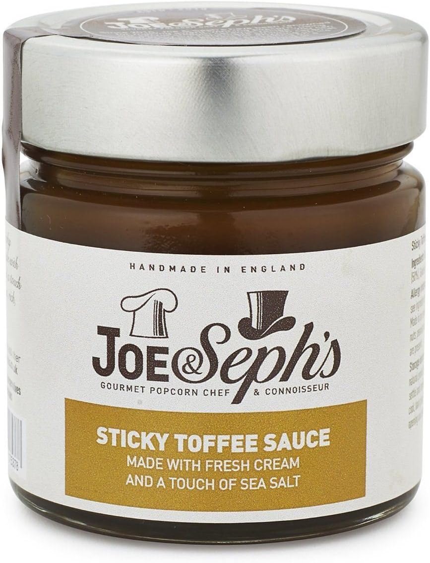 Joe&Sephs Sticky Toffee Sauce 230g (Pack of 2)