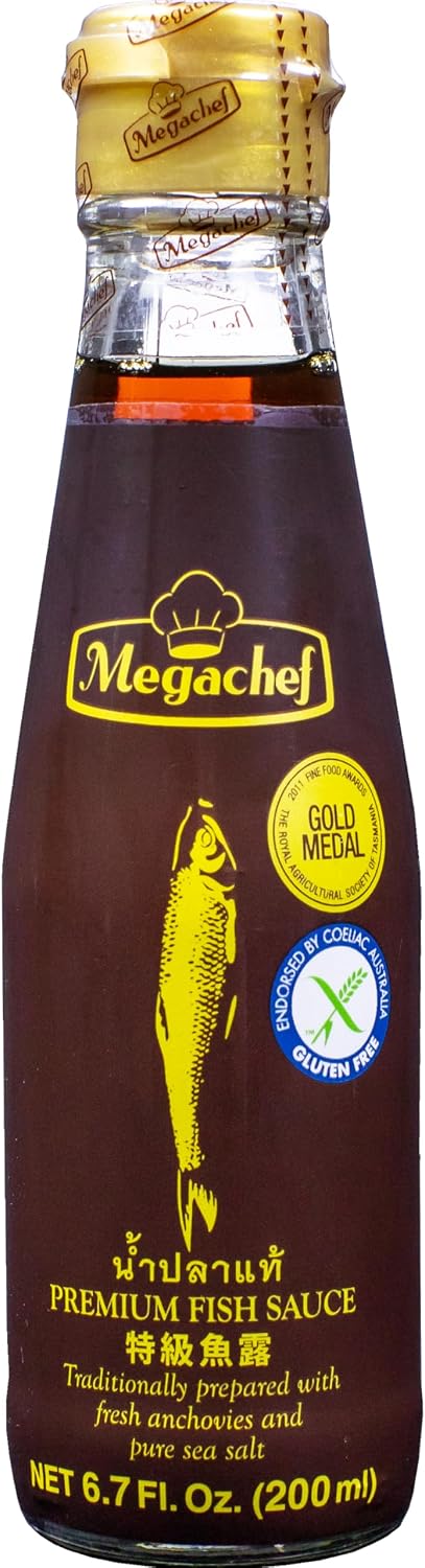 Megachef Thai Fish Sauce 200 Ml (Premium Thai Fish Sauce)