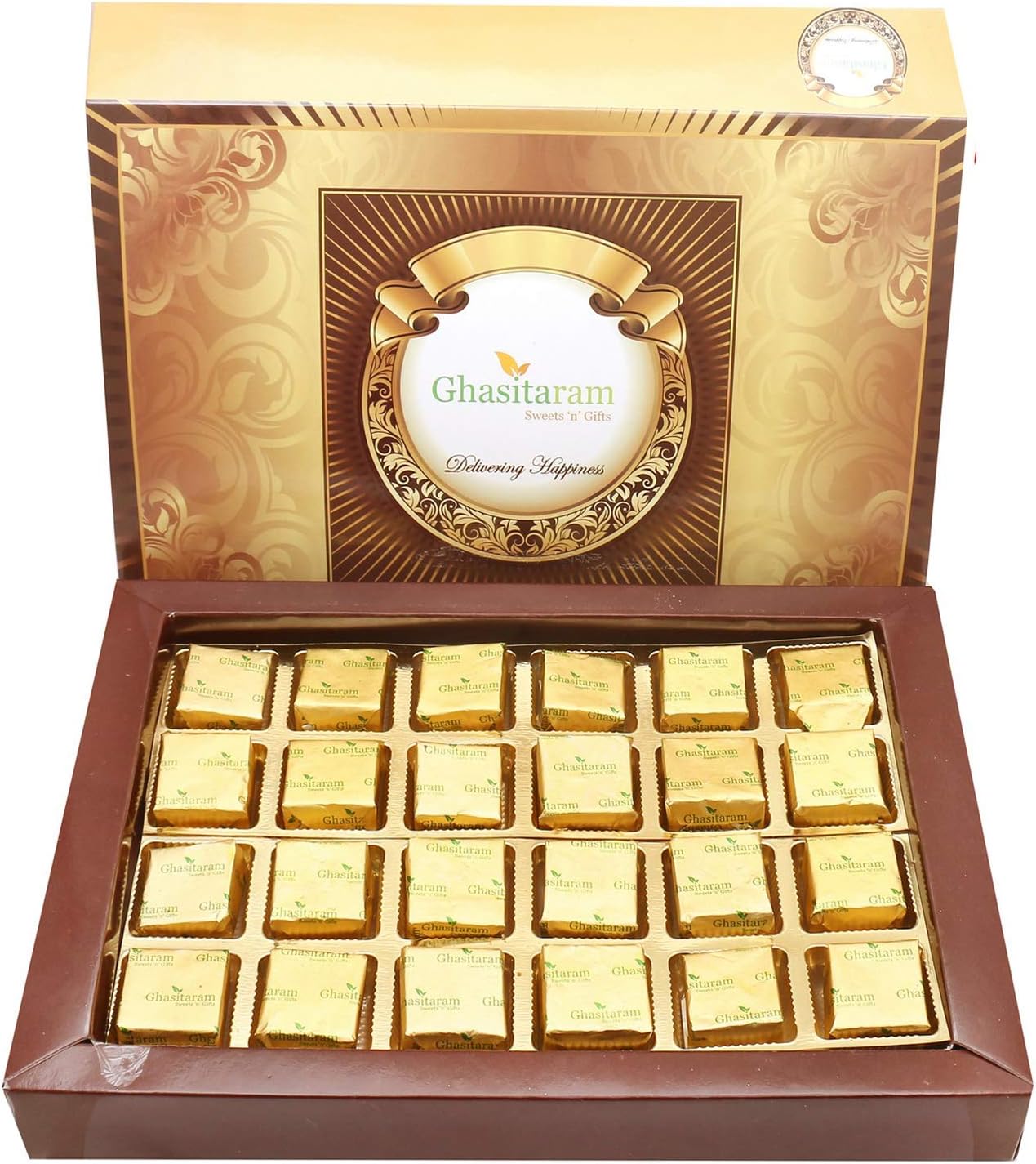 Ghasitaram Gifts Indian Sweets - MEWA Bites 24 pcs Box