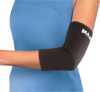 MUELLER Sports Medicine Elbow Compression Sleeve, Elbow Brace for Pain Relief for Men and Women, For Tennis, Golf, Painting, Factory-Line Work, and More, Black, Large