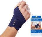 Comforband Adjustable Wrist Brace - for Joint Pain, Arthritis, Sprains, Strains, Instability, Gym, Sports, Golf, Tennis, Basketball - Adjustable Compression - One Size – fits left or right hand