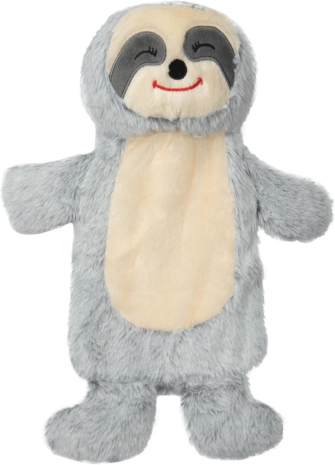 A2Z Hot Water Bottles Sloth Soft Plush Fleece Cover 750ML Relief Cosy Night Neck Back Shoulder Warmer Heat Therapy