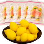 JOIYSVEN– Chinese Snacks | Peach Snacks | Preserved Fruit Delicacies | Sweet & Sour Crispy Peaches Chinese Dried Fruit |per pack Dorm Office Essential Exotic Dry Fruits95g/3.35oz (5 packs)