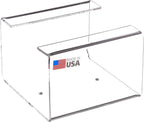 176224 Acrylic Small Kimwipe Dispenser, 5" Length x 5-1/4" Width x 3-3/8" Height