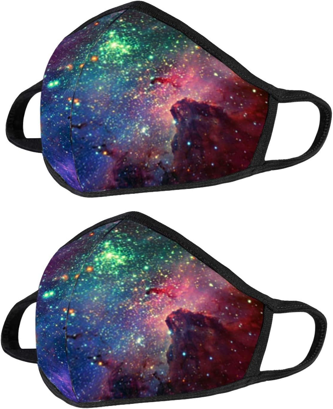 Dustproof Cotton Face Mask Cloth Cover with Nose Clip Cute Mouth Face Masks for Women Men Outdoor