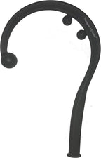 Therapist's Choice® Travel Size Pressure Point Hook Cane, Back and Neck Massager for Trigger Point Fibromyalgia Pain Relief and Self Massage, 15.5" Long, Perfect Size for Home, Office, Gym, Travel