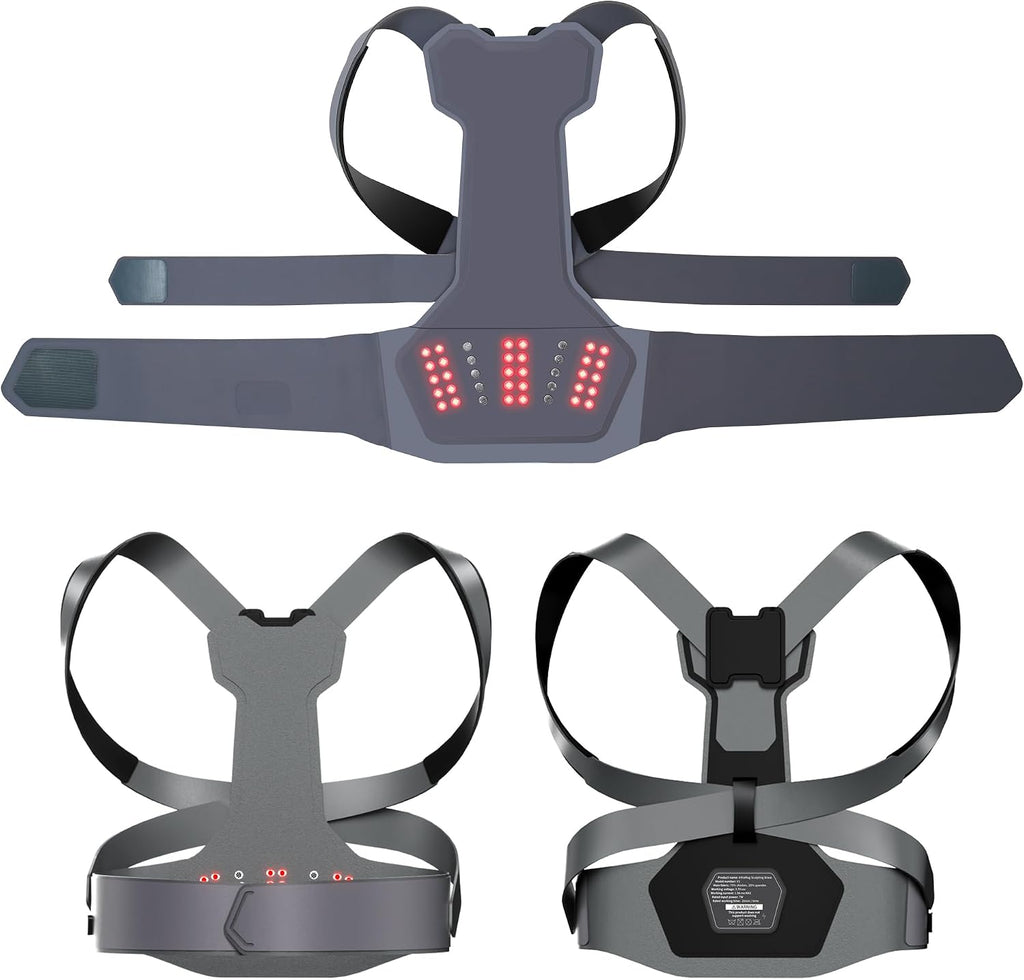 Infrared Heating Back Brace with Magnetic Support for men and women – Adjustable Waist Belt, Yoga-Grade Fabric, Lumbar Support, Invisible Wear Design, for Posture Correction and Pain Relief