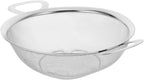 Ciieeo 1pc Binaural Filter Basket Strainer Easy Drain Fruit Bowl Cleaning Mesh Rice Washing Bowl