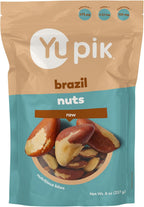 Yupik Raw Brazil Nuts, 8 Oz, Gluten-Free, Kosher, Shelled, Unsalted, Unroasted, Raw Nuts, Nutritious Healthy Snacks, Rich in Selenium