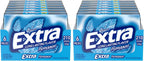 EXTRA Gum Peppermint, Sugar Free Chewing Gum Bulk Pack, (Pack of 12)