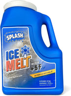 Splash Ice Melt – Sodium Chloride Blend | Rock Salt Ice Melt | Melts to +5°F | 12 lb Shaker Jug