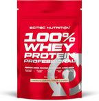 Askshy Scitec Nutrition 100% Whey Protein Professional with Extra Amino acids and Digestive enzymes, Gluten Free, 500 g, Chocolate-Cookies & Cream
