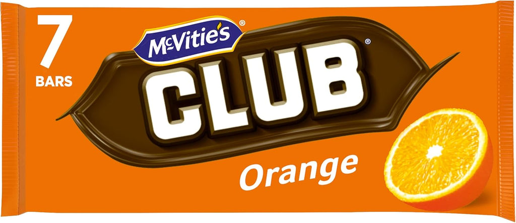 McVitie's Club Orange 7pk (Pack of 3)