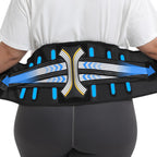 Back Brace for Lower Back Pain, Decompression Lumbar Support Belt with 3D Lumbar Pad for Men/Women Pain Relief from Sciatica, Herniated Disc, Scoliosis, M (Waist: 33"- 38")