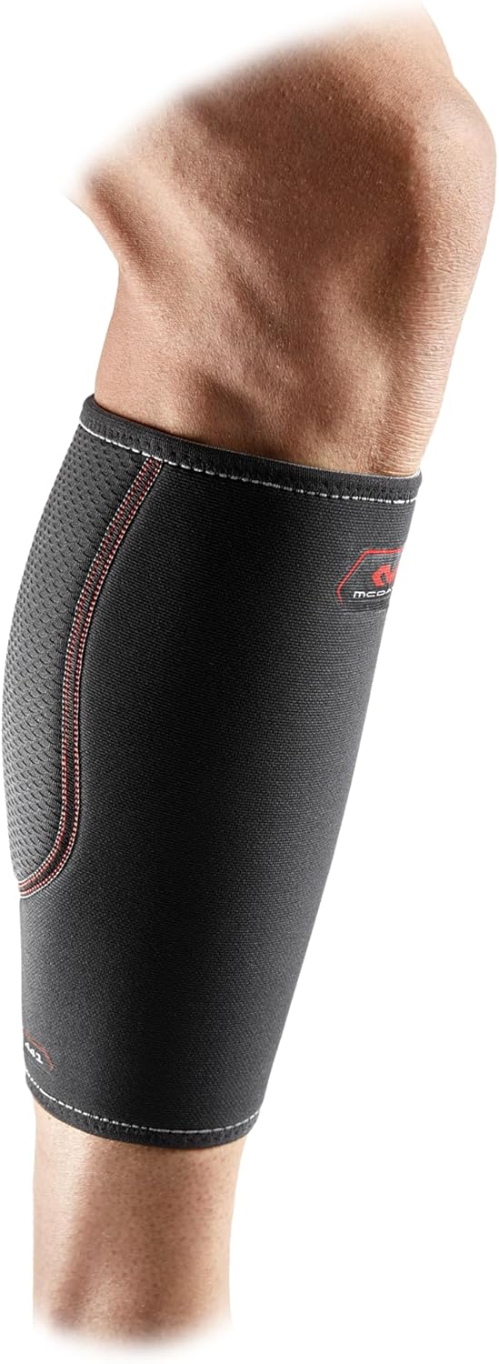 McDavid Calf Compression Sleeve for Men and Women – Latex-Free Light Support for Shin Splints, Varicose Veins, Calf Strains – for Running, Walking, Hiking