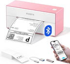 MUNBYN Bluetooth Thermal Label Printer, 4x6 Shipping Label Printer for Shipping Packages, Compatible with iOS, Android, PC, Mac, Chrome OS, Etsy, Ebay, Shopify, Amazon, USPS and More