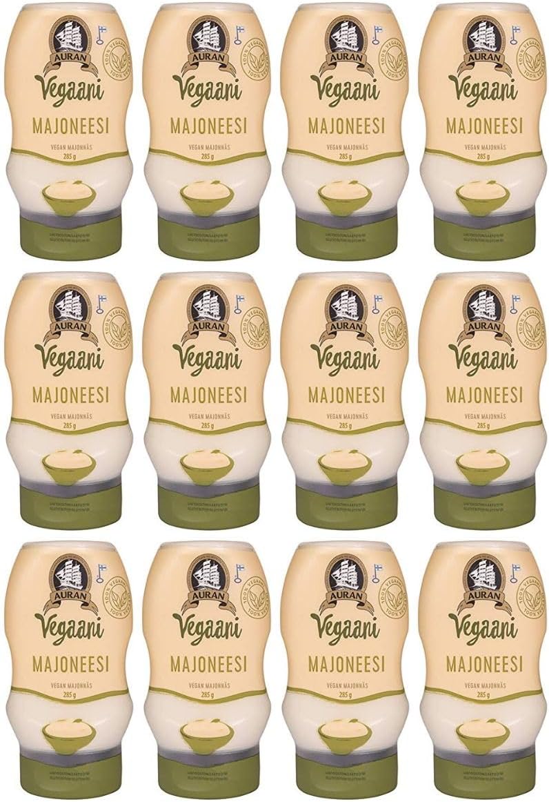 Auran Vegan mayonnaise sauce 12 Jars of 285g