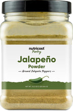 Nutricost Pantry Jalapeño Powder (1 Pound Per Bottle) - Pure Powdered Jalapeño :: Great for Spicy Snacks, Cooking, Soups, Salsa, and More!