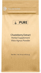 PURE ORIGINAL INGREDIENTS Chasteberry Extract (1lb) Vitex Agnus-Castus Tree, Non-GMO