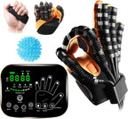 9th Generation Upgrade Rehabilitation Robot Gloves for Stroke Recovery – Hand Weakness & Hemiplegia Home Physical Therapy Device with Mirror Training & Multi-Mode (Right Hand, S)