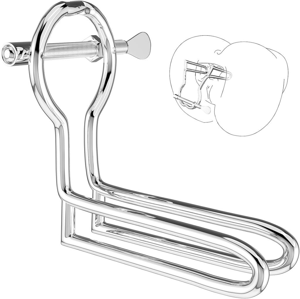 Adjustable Butt Plug - Analexpander Anal Expander - Personal Wand Massager - Stainless Steel Material Plugs - BDSM SM Adult Sex Toys for Men & Women