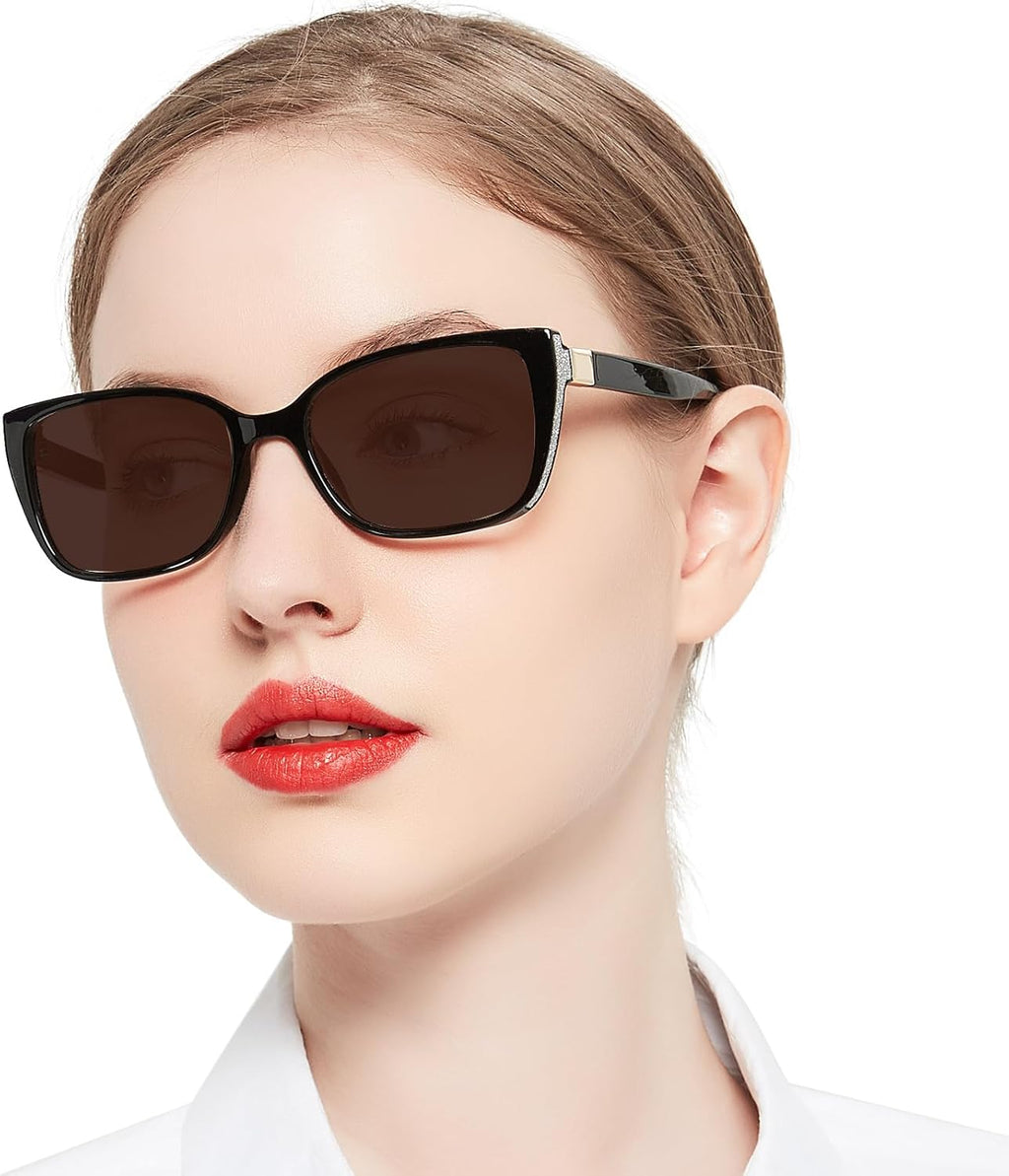 OCCI CHIARI Women Reading Sun Glasses 2.0x Sunglasses with Readers Outdoor UV400(1.0 1.25 1.5 1.75 2.0 2.25 2.5 2.75 3.0 3.5)