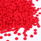 Edible Red Sprinkle for Cake Decorating, Red Confetti Sprinkles, Round Sprinkles, Perfect for Baking, Cake, Cupcakes, Macarons, waffles, Ice Cream, and Cookies(120g/4.23oz)