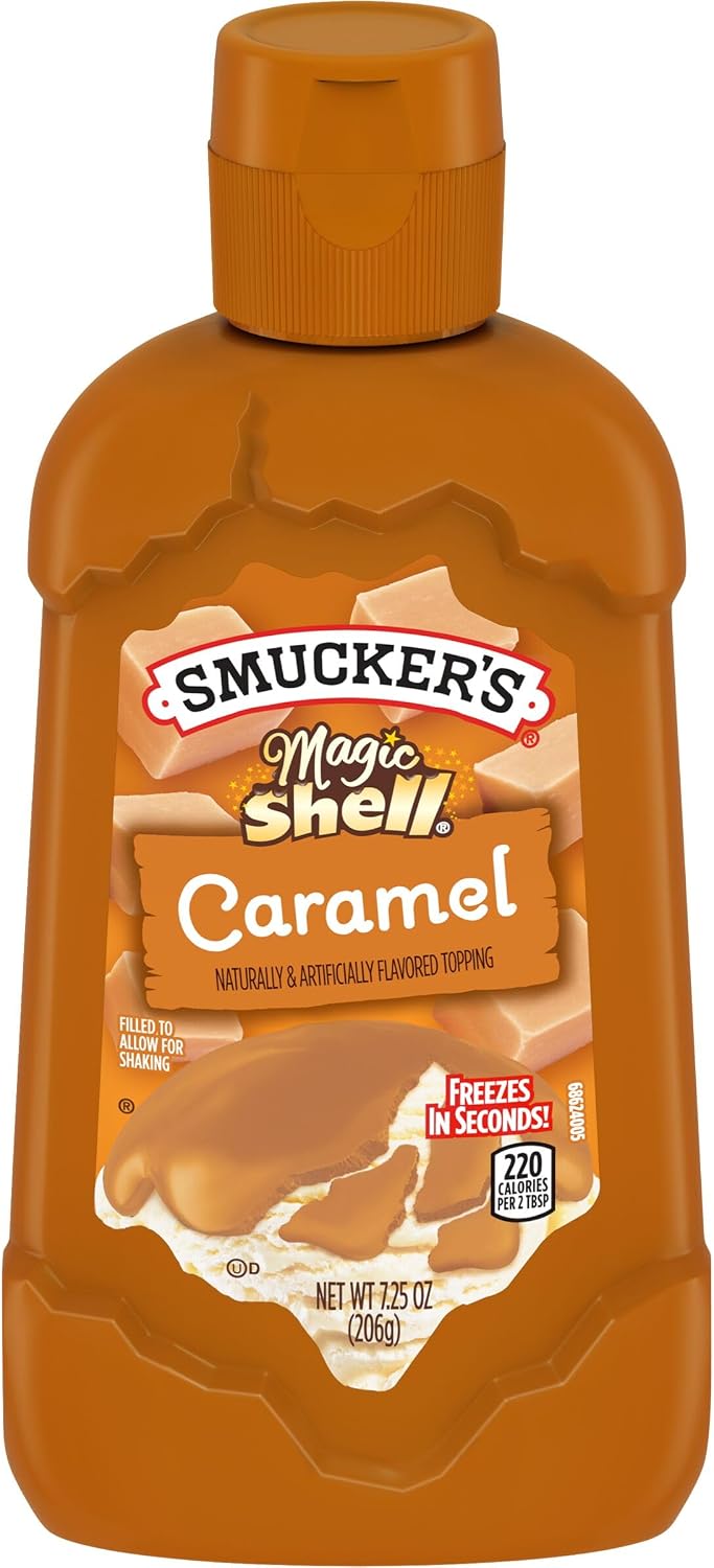 Smucker's Magic Shell Caramel Flavored Topping, 7.25 Ounces