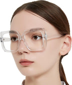 OCCI CHIARI Clean Large Reading Glasses Women Nerd Readers 2.25x(1.0 1.25 1.5 1.75 2.0 2.25 2.5 2.75 3.0 3.5 4.0 5.0 6.0)