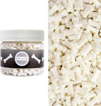 Mystic Sprinkles Halloween Candy Shape Sprinkles (White Bones, 2oz Jars)