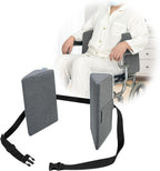 KAAMOS Wheelchair Lateral Support Cushions, Lateral Support for Wheelchair, Back Side Support Wedge Cushion for Seniors, Foam Positioning Wedge Pillow Side Padding (Small)