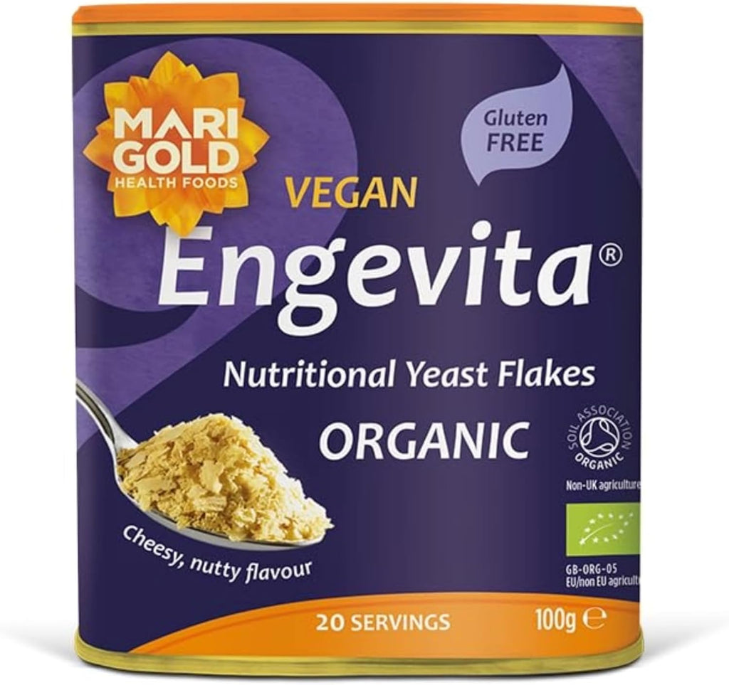 MariGold Organic Yeast Flakes Engevita 3.52 oz, 160.0 grams, 1.0 Count