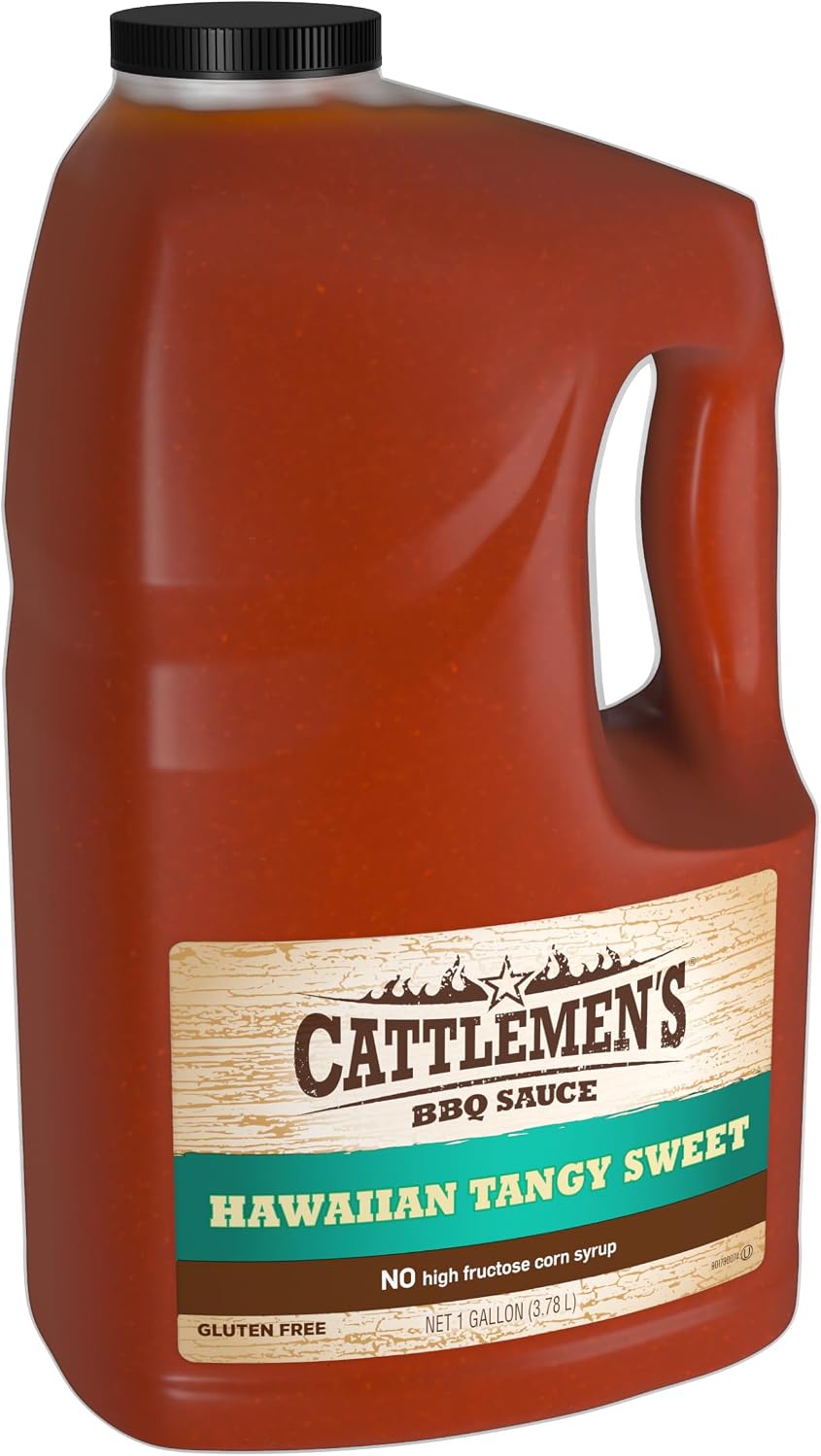 Cattlemen's Hawaiian Tangy Sweet BBQ Sauce, 1 gal