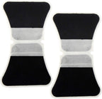 CHOICEMMED 2 Pack Universal Therma Heated TENS Unit Pads - Muscle Stimulator E-stim Electrodes - Universal Replacement Massage Pads for Electronic Pulse Stimulators - Reusable Pad for Electrotherapy