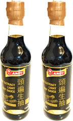 Amoy First Extract Light Soy Sauce 16.9 Fl Oz(2 Pack)