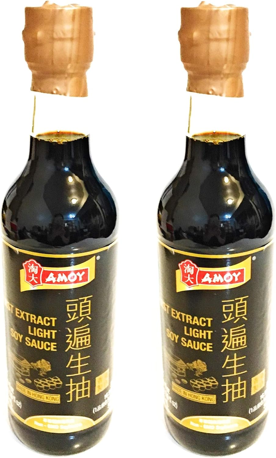 Amoy First Extract Light Soy Sauce 16.9 Fl Oz(2 Pack)