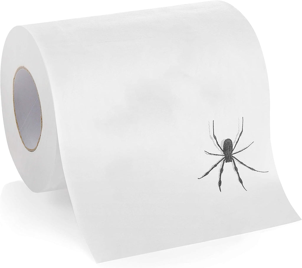 Spider Funny Toilet Paper - Prank, Practical Joke, or Gag Gift - Funny White Elephant Gift Idea …