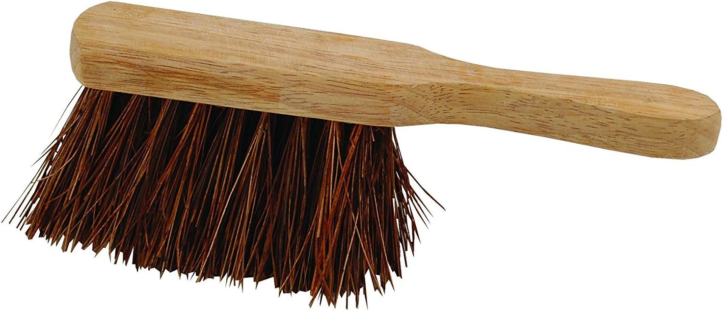 Elliott 25 cm Natural Bassine Fibre FSC Certified Hand Brush with Stiff Bristles – Heavy Duty, Ideal for Outdoor use and Stone Floors, Workshops, Warehouses and Gardening, Beige