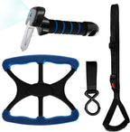4pc Mobility Standalone Kit:Car Door Assist Handle for Elderly & Adjustable Standing Aid Safety Handle & Liberty Lift Assist with Hook Gift for Seniors, Disabled, Pregnant to Convenient Travel