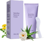 Hair Removal Cream for Women, Plant-Based Sensitive Skin Formula, Fast-Acting Depilatory Cream for Legs/Arms/Underarms/Stomach/Bikini Line, 2-in-1 Hair Removal (3.38 Fl Oz (Pack of 1))