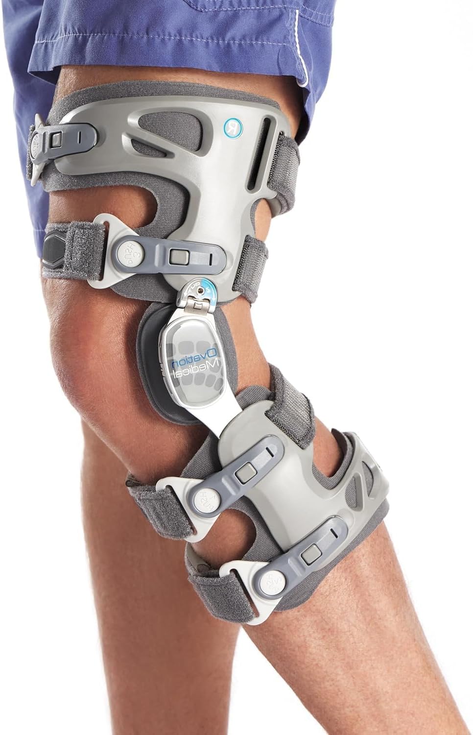 Ovation Medical Game Changer Unloader Knee Brace - Lightweight, Low Profile OA Knee Brace for Arthritis Pain and Support - Premium Knee Support for Medial and Lateral Knee Pain (Left)