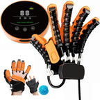 DZKJ Robot Gloves for Hand Training and Rehabilitation for Hemiplegia Stroke Paralysis Arthritis Patient Physical Robotic Gloves for Stroke Rehab for Relieve Wrist and Thumb Pain