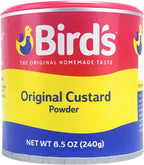 Bird's Original Instant Custard Powder 240g – Classic British Dessert Mix, Just Add Water, Creamy & Delicious (Pack of 1)