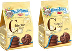 Mulino Bianco: "Chicche" Shortcake filled with cocoa cream - 7.05 Oz (200g) Pack of 2 [ Italian Import ]