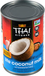 Thai Kitchen Coconut Milk, Lite, Unsweetened, Gluten Free, Dairy Free, Non-GMO, 13.66 fl oz