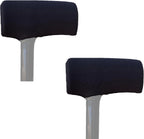 Cane Pad by Crutcheze Premium USA Designed Comfort Pad for Walking Canes - Cane Handle Cushion for T-Handle Canees -Accessories for Canes Seniors - Mobility Accessory - Two Pack (Black)