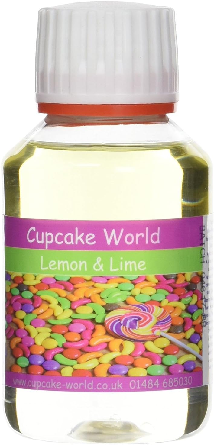 Cupcake World Lemon Lime Intense Food Flavouring 100 ml