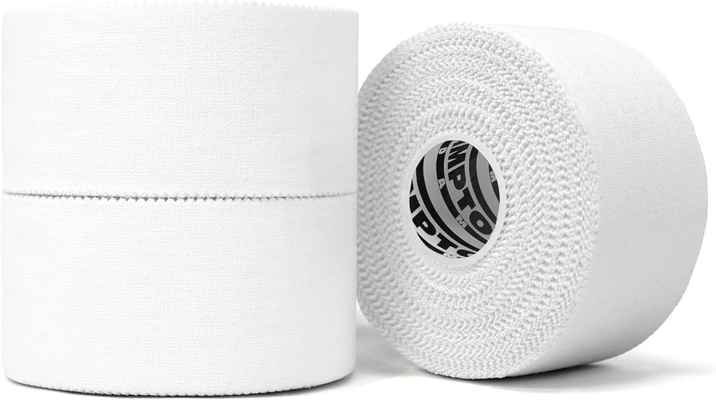 Hampton Adams | As Seen on Shark Tank | Original Athletic Sports Tape (3-Pack) | 45ft Rolls | Very Strong Easy Tear NO Sticky Residue | Best Tape for Athlete & Trainers | Fingers Ankles Wrist